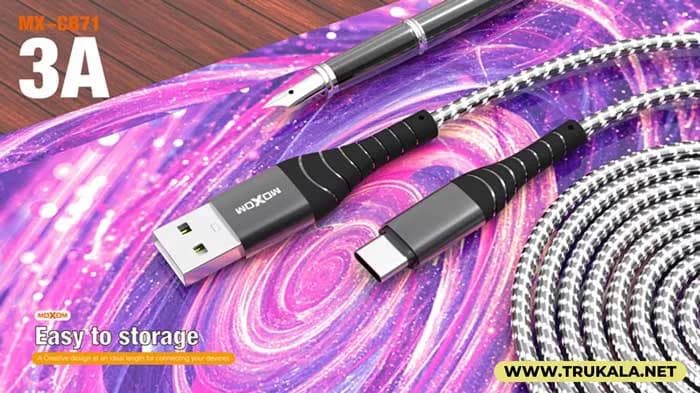 کابل شارژر موکسوم میکرو مدل MX-CB71 — تصویر ۴