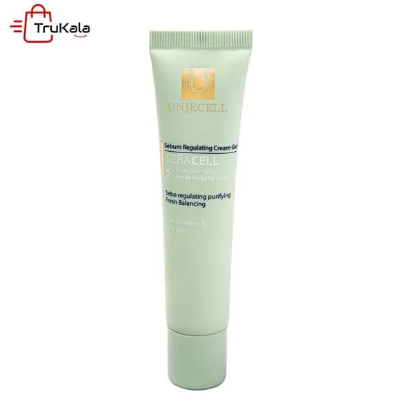 کرم ژل متعادل کننده چربی آنژسل حجم 40 میلی لیتر — تصویر ۲