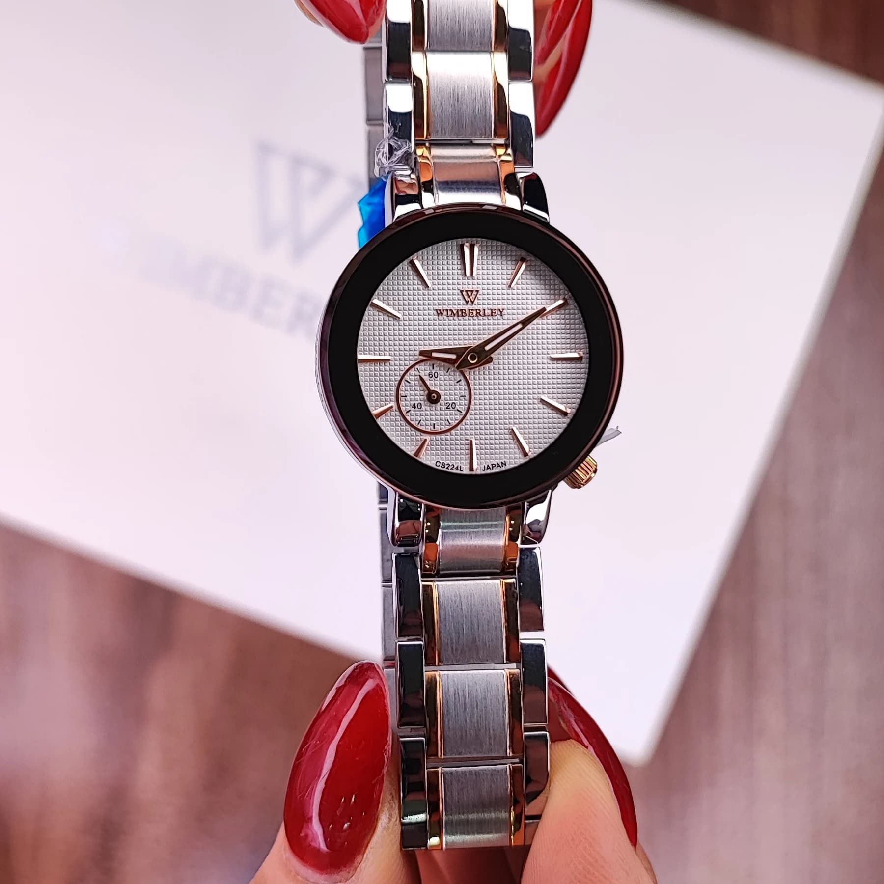 ساعت مچی عقربه ای زنانه ویمبرلی مدل WB-CS224L-M — تصویر ۸