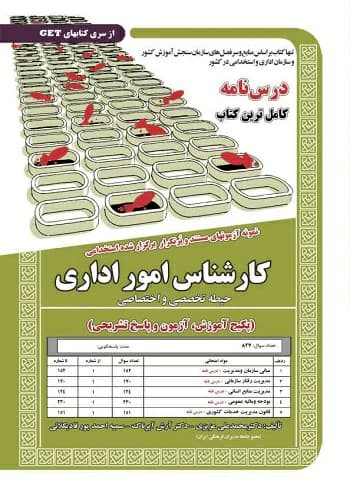 پکیج قبولی استخدامی کارشناس امور اداری — تصویر ۵