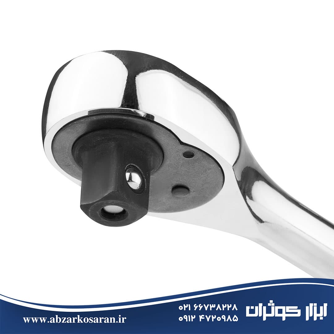 دسته جغجغه 1/2 اینچ کروم رونیکس Ronix مدل RH-2632 — تصویر ۲