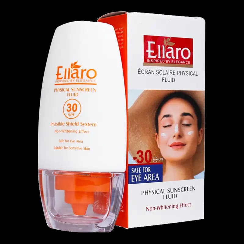 فلووید ضد آفتاب الارو 50 میل مدل Physical Sunscreen Fluid SPF 30