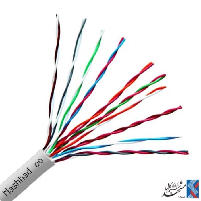 کابل تلفن 10 زوج هوایی 0.6 مشهد