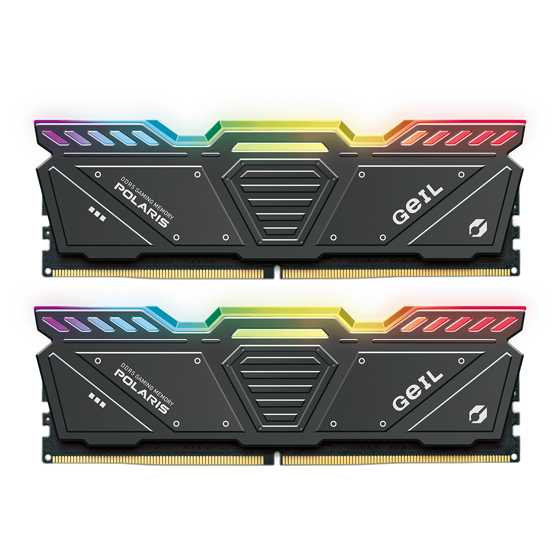 رم دو کاناله گیل مدل POLARIS RGB Intel XMP ظرفیت 32 گیگابایت فرکانس 6000 مگاهرتز DDR5