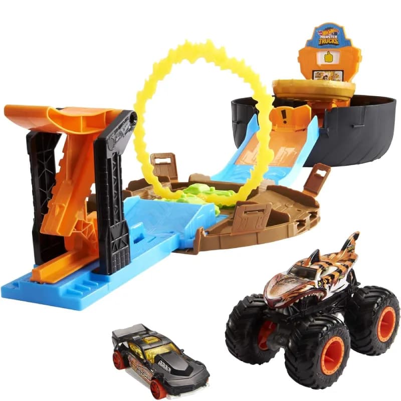 ست هات ویلز تایر بدلکاری Hot Wheels Monster Trucks