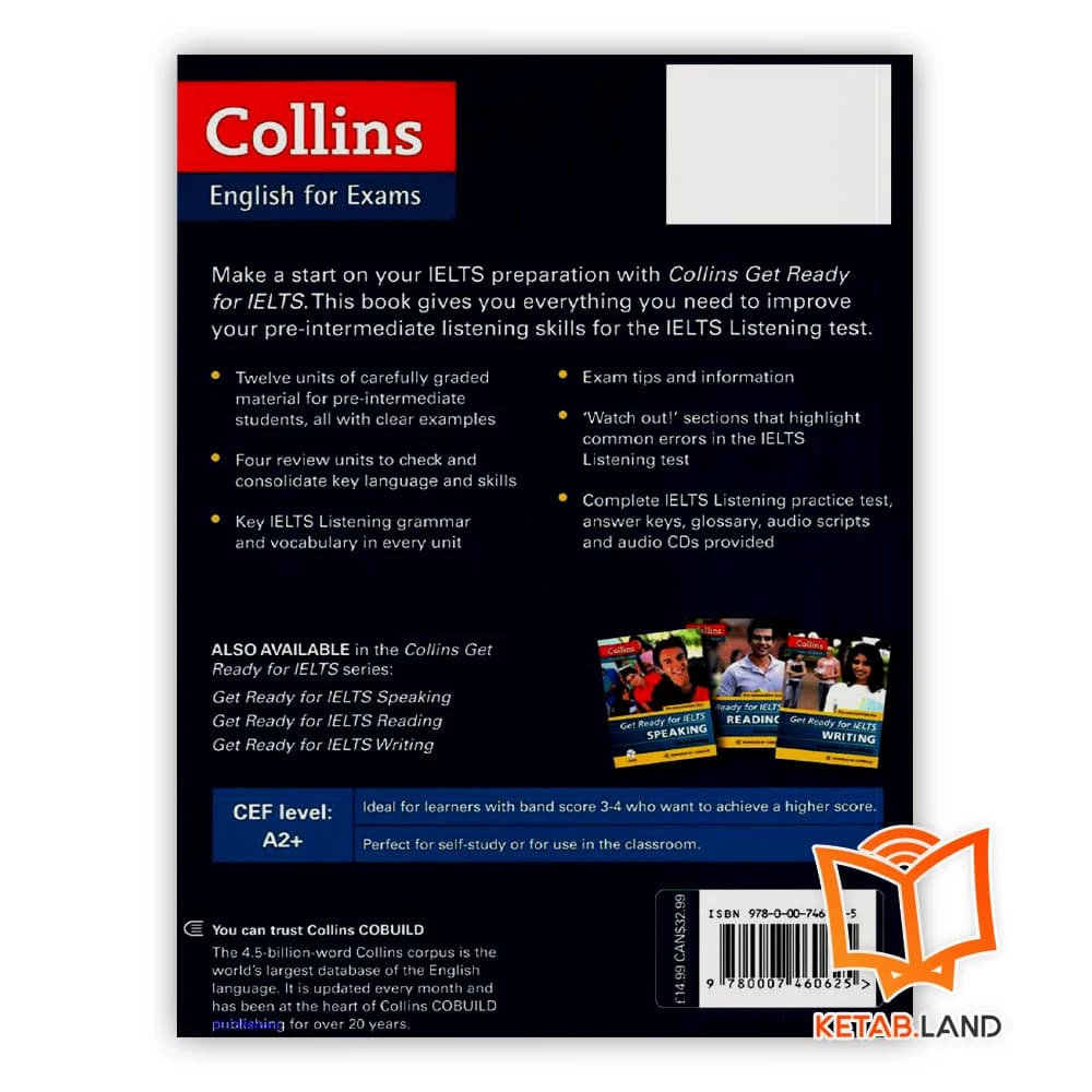 کتاب Get Ready for IELTS Listening — تصویر ۲