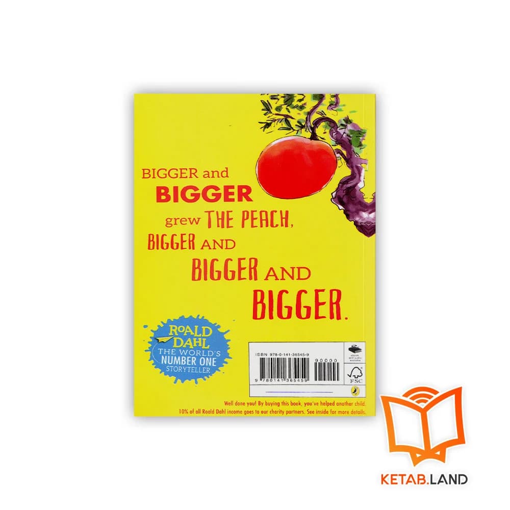 کتاب Roald Dahl James and the Giant Peach — تصویر ۲