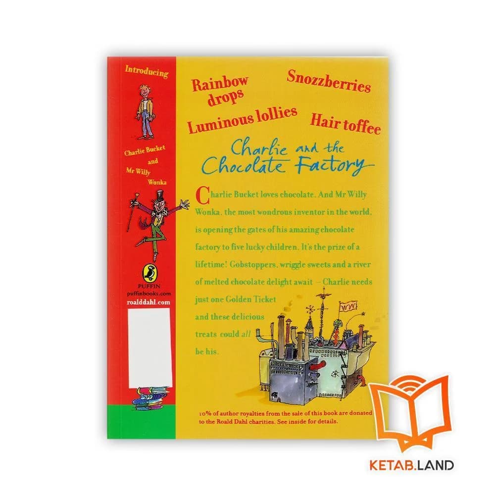 رمان Roald Dahl Charlie and the Chocolate Factory — تصویر ۲