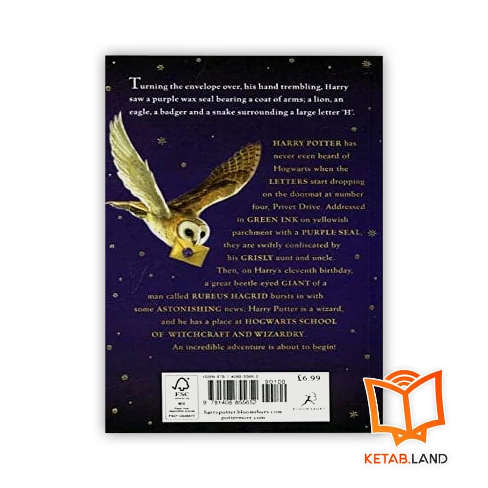 رمان Harry Potter and the Philosopher’s Stone — تصویر ۲