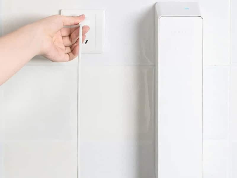 نگهدارنده و استریل کننده هوشمند چاپستیک شیائومی Xiaomi six vertical intelligent sterilizing chopstick holder LSZCA01W — تصویر ۶