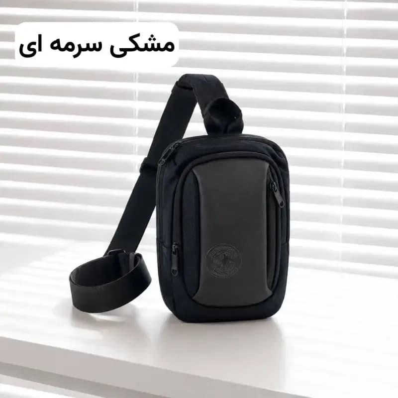 بادی بگ مردانه سایز کوچک جنس خلبانی دارای قفل و بند بلند — تصویر ۵