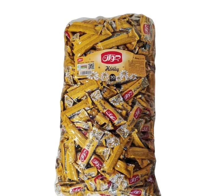 عسل تکنفره جوان وزن 12 گرم بسته 500 عددی — تصویر ۲