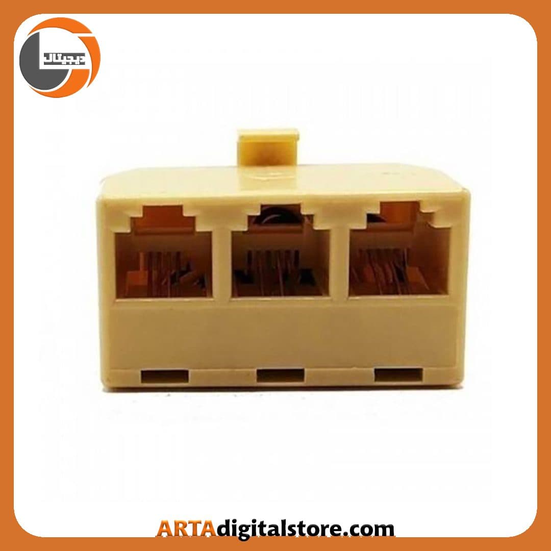 تبدیل 1 به 3 سوکت تلفن Telephone Socket — تصویر ۲