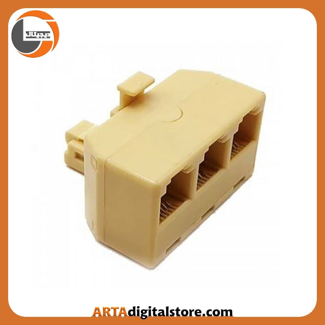 تبدیل 1 به 3 سوکت تلفن Telephone Socket — تصویر ۳