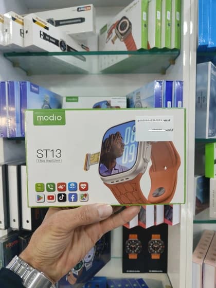 ساعت هوشمند مودیو مدل ST13 سیم کارت خور با نمایشگر AMOLED — تصویر ۳