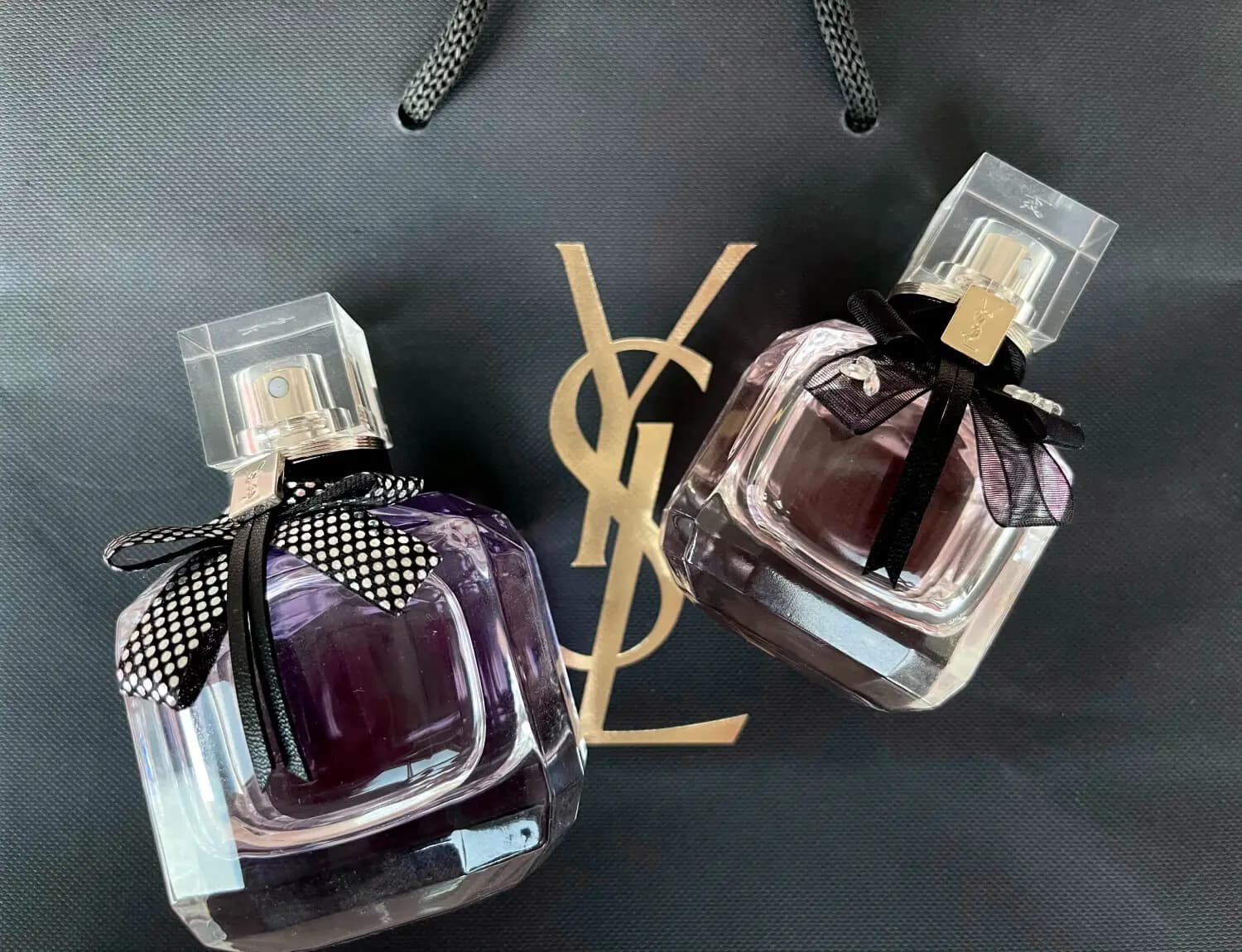 عطر ادکلن ایو سن لورن مون پاریس پارفوم فلورال اصل | YSL Mon Paris Parfum Floral — تصویر ۶