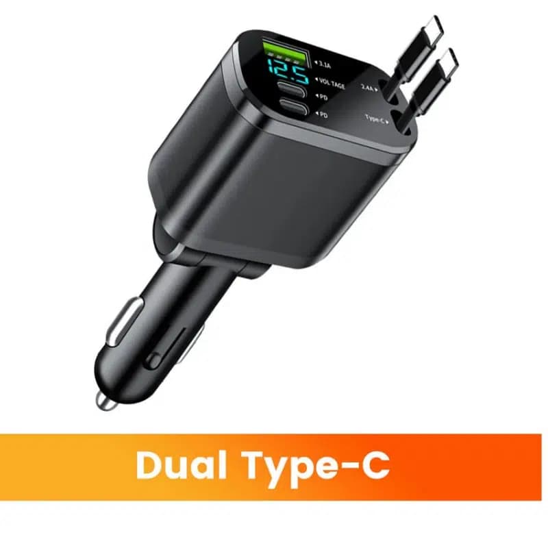 شارژر فندکی چندکاره 5in1) M4) — تصویر ۴