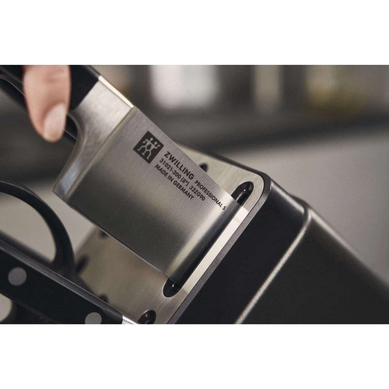 سرویس چاقو حرفه ای 7 پارچه زولینگ با استند تیزشونده مدل Zwilling Professional — تصویر ۴