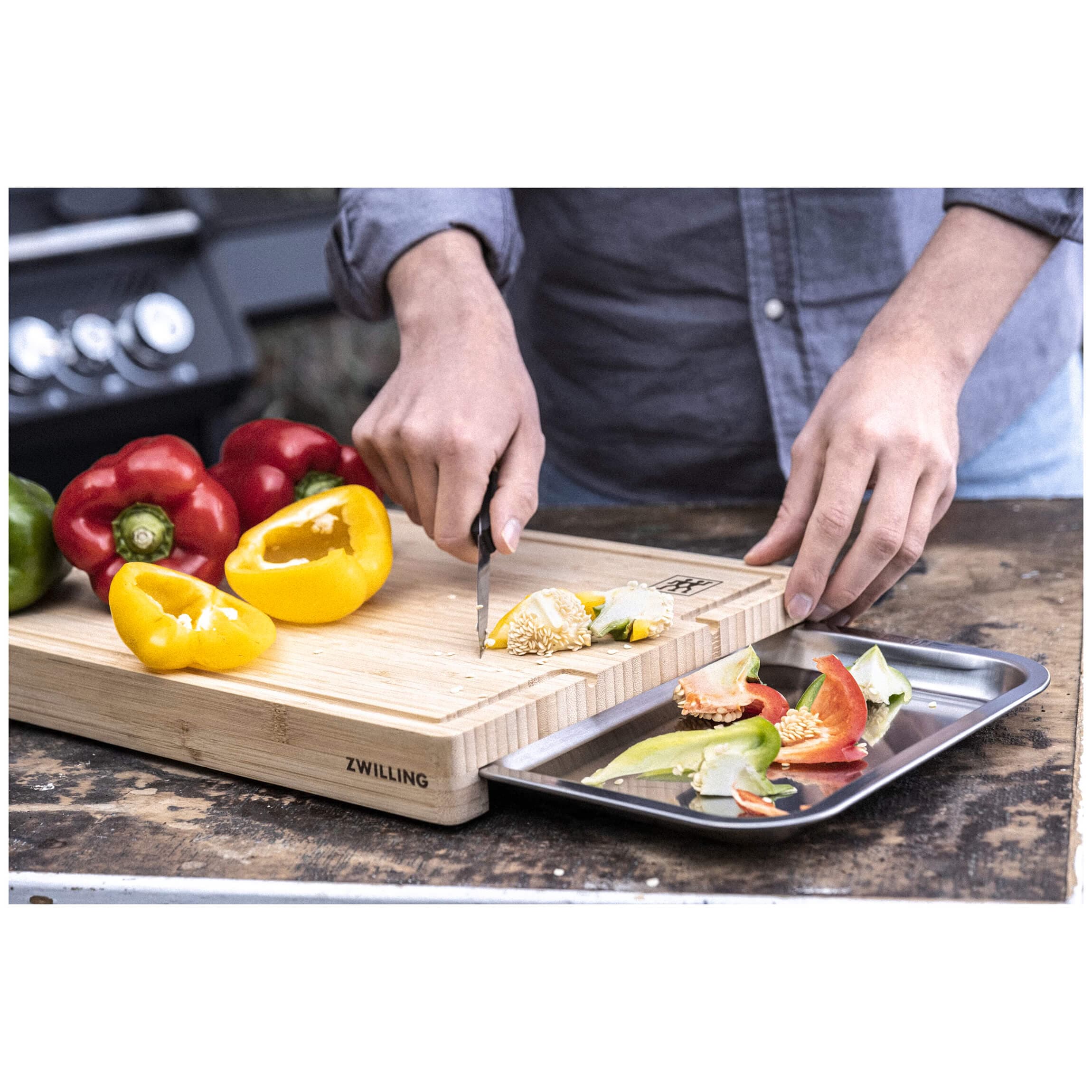 تخته گوشت زولینگ مدل Zwilling BBQ 39x30cm — تصویر ۸