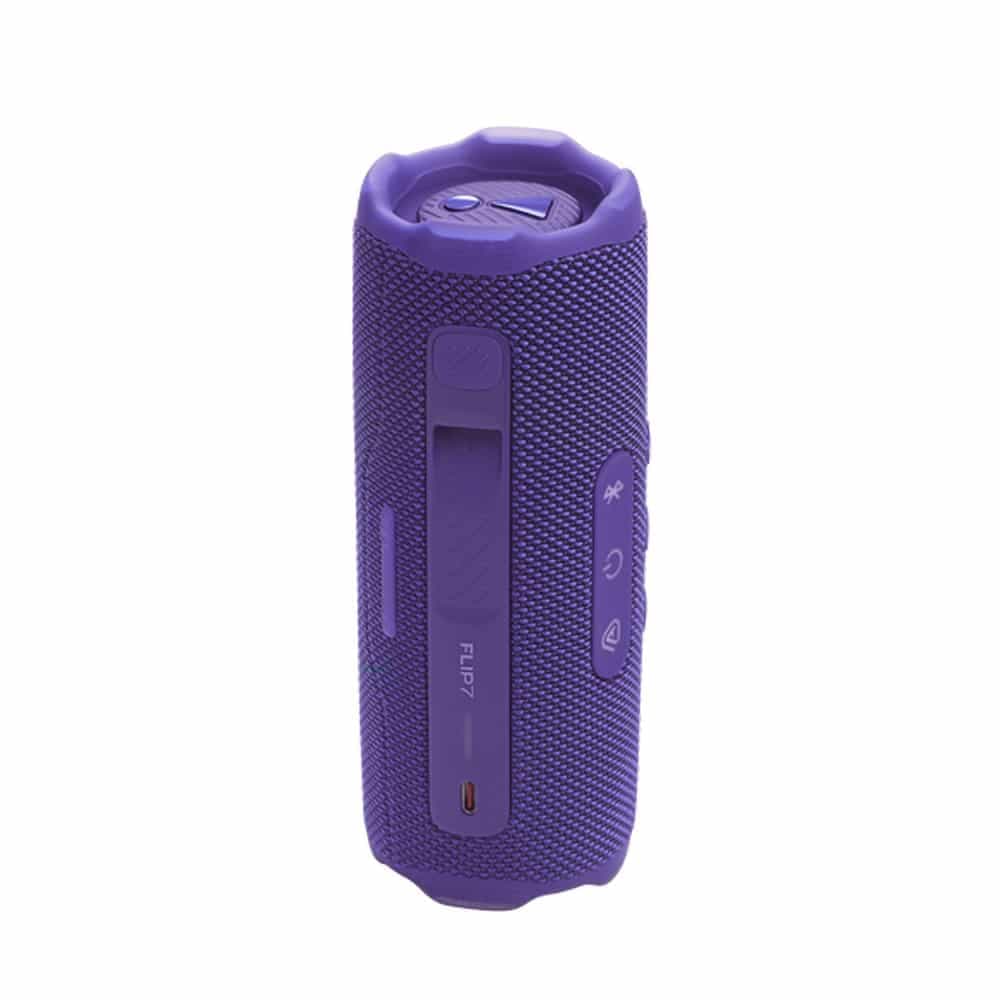 اسپیکر بلوتوثی قابل حمل جی بی ال مدل JBL Flip 7 | رنگ بنفش — تصویر ۲