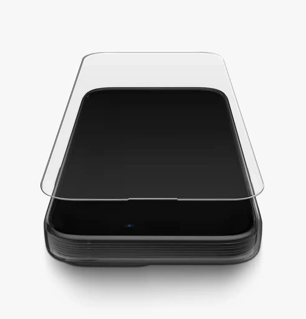گلس شفاف یونیک مناسب آیفون ۱۶ پرو و ۱۷ پرو مدل UNIQ Optix Clear iPhone 16/17 Pro — تصویر ۵