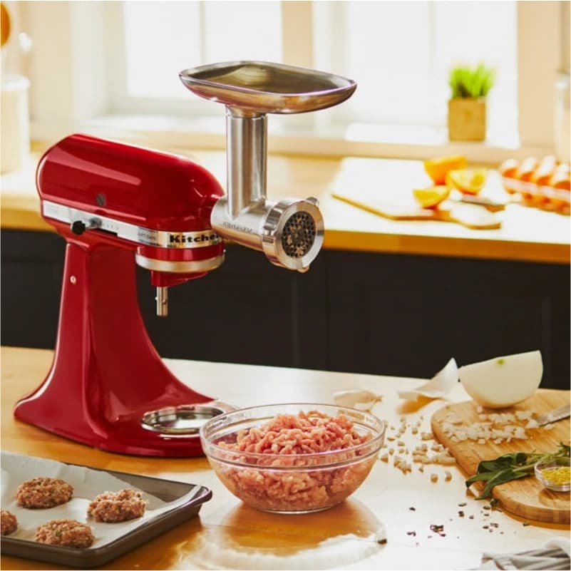 اکسسوری چرخ گوشت و سوسیس ساز کیچن اید مدل Kitchenaid KSMMGA — تصویر ۷