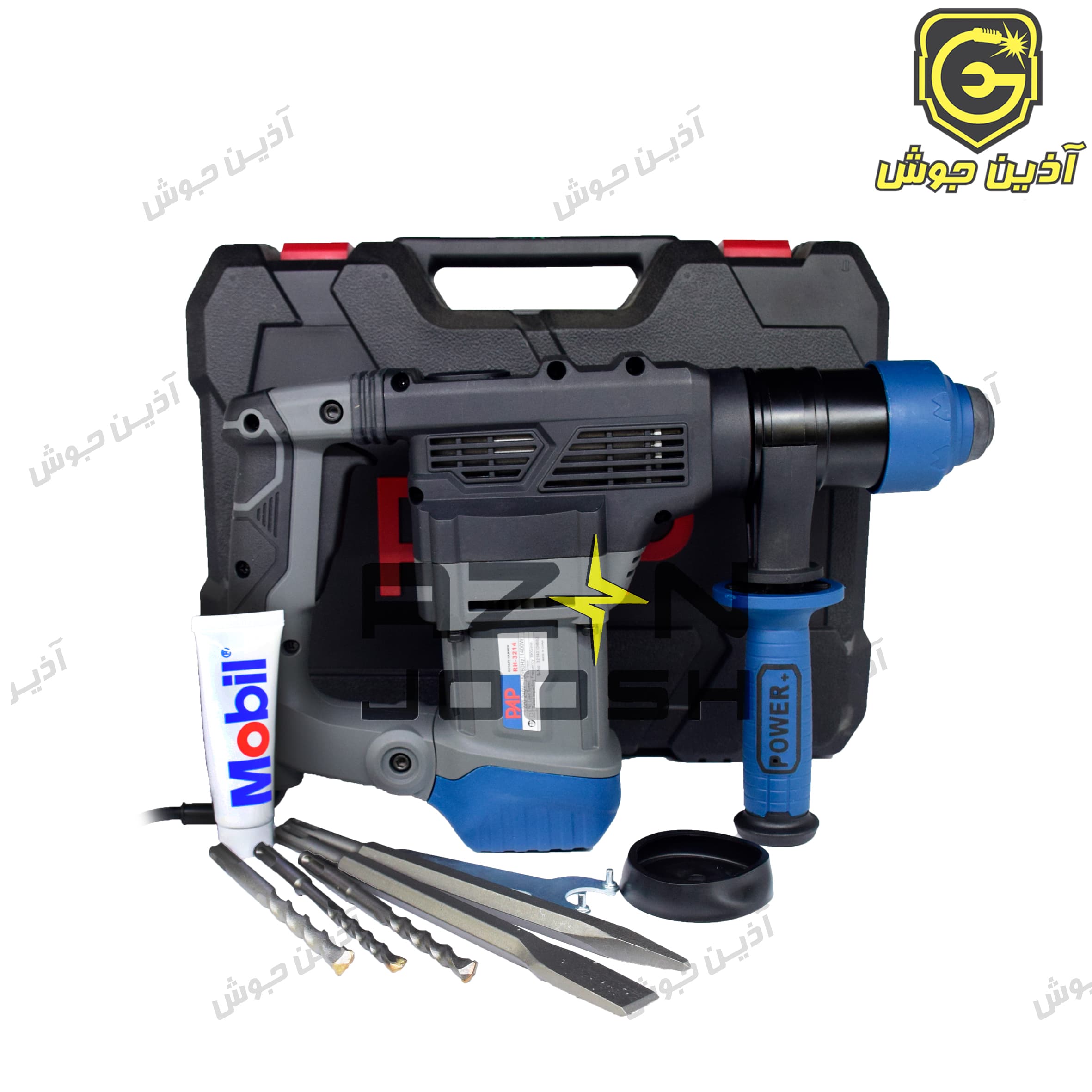 دریل بتن کن 1400 وات 32 م.م پی ای پی PAP مدل RH-3214 — تصویر ۲