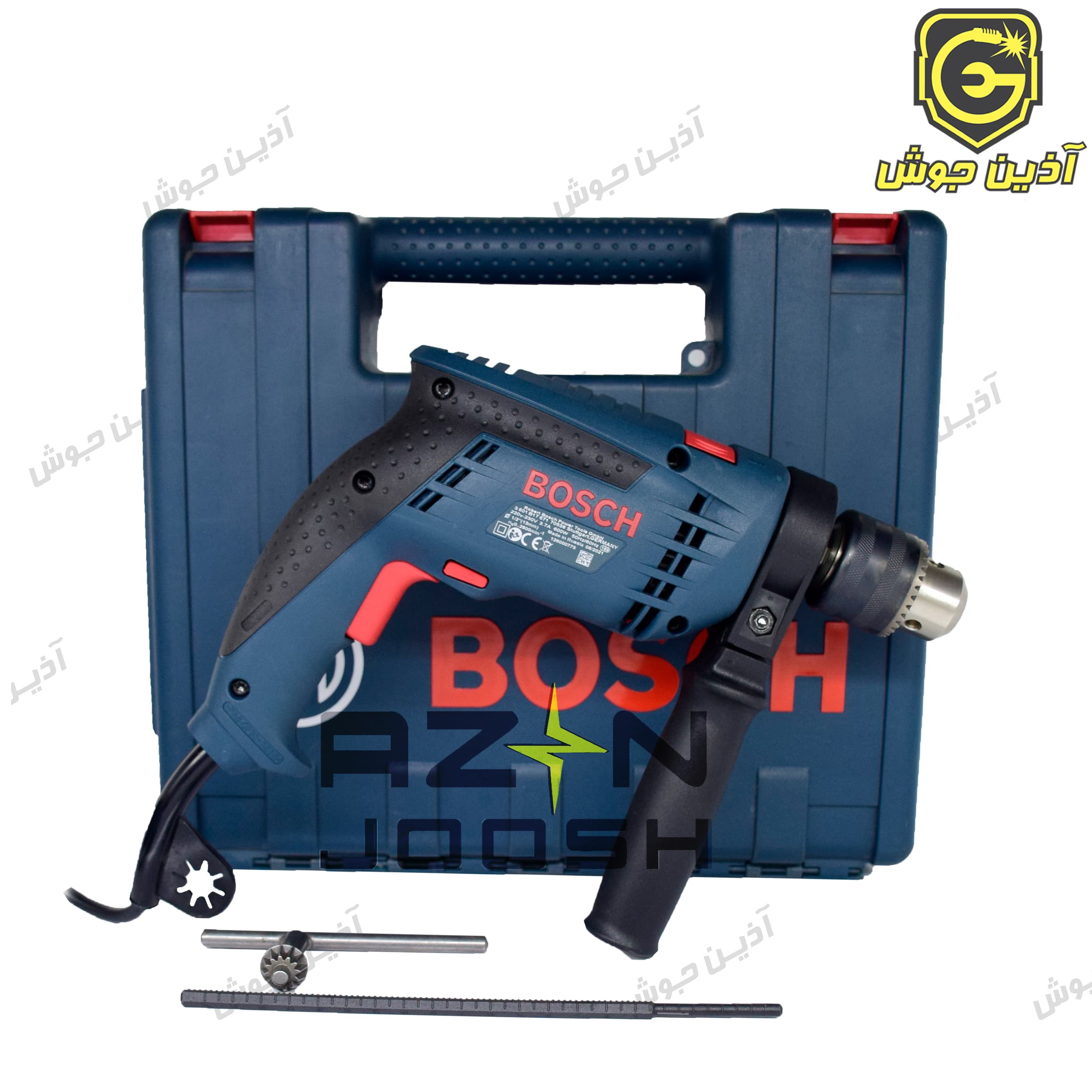 دریل چکشی 600 وات 13 م.م آچاری بوش Bosch مدل GSB-13-RE — تصویر ۲