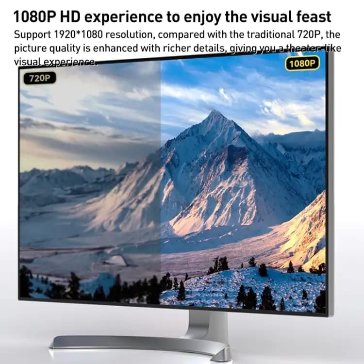 کابل لایتنینگ به HDMI یسیدو 4k طول 2 متر Yesido Lightning To HDMI CABLE HM12 2M HM12 — تصویر ۴