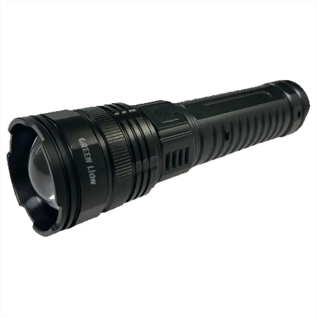 چراغ قوه شارژی گرین لاین Green Lion Hyper Ray LED Torch GNHR2000LMBK — تصویر ۲
