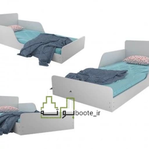 تخت کودک 130در 70 مدل زمینی مونته سوری مبلمان فرنا مدل 1142991