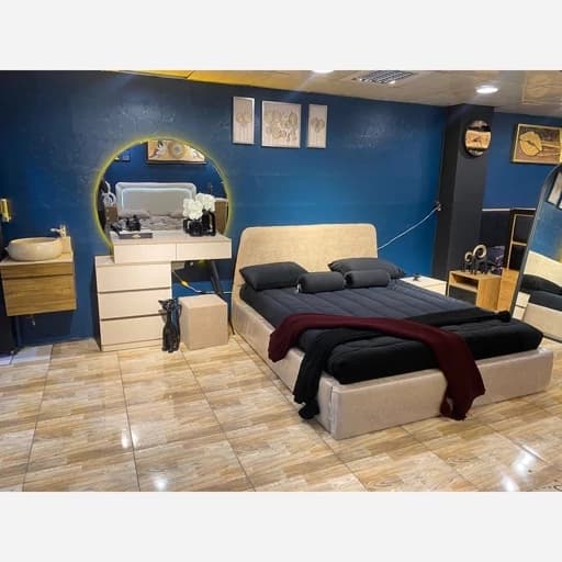 سرویس خواب کامل مدل Y30 با کفی تخت پارس مبلمان فرنا مدل 1142933