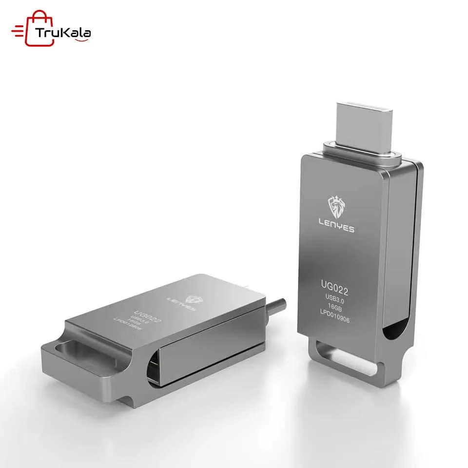 فلش مموری OTG TYPE-C لنیز 32 گیگابایت مدل UG022