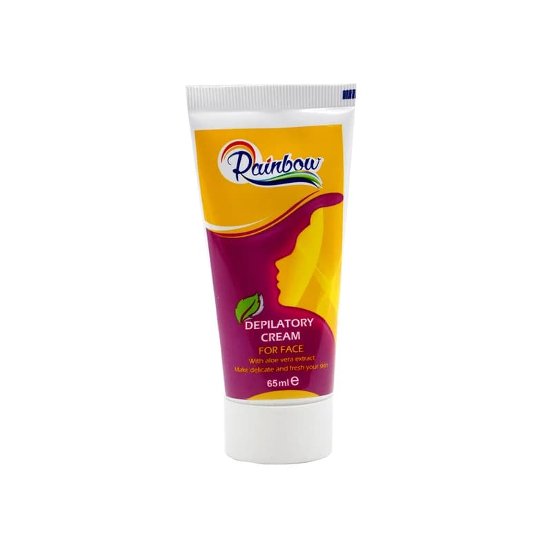 کرم موبر صورت رینبو حاوی عصاره آلوئه ورا مدل DEPILATORY