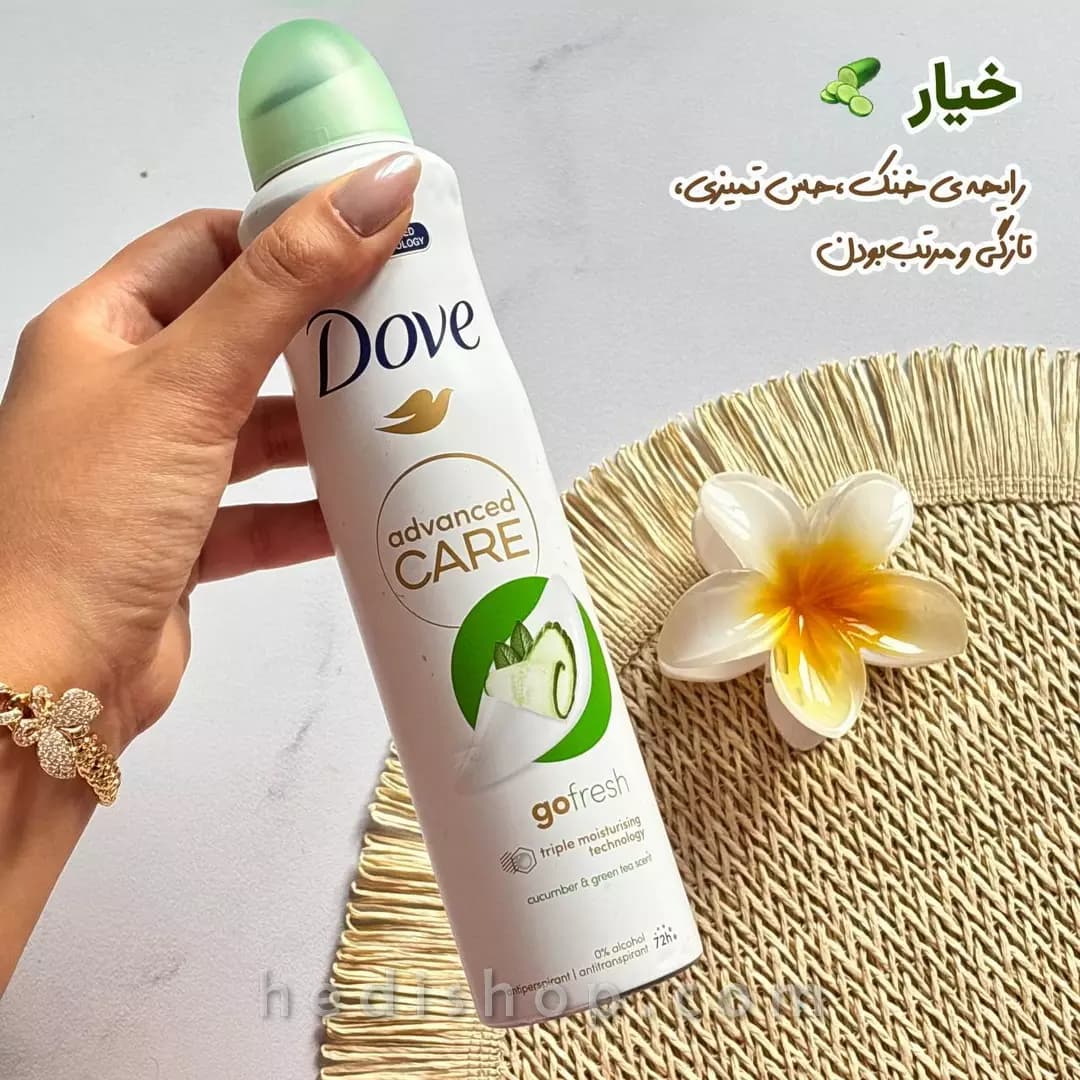اسپری ضد تعریق داو اورجینال مدل advanced CARE — تصویر ۵