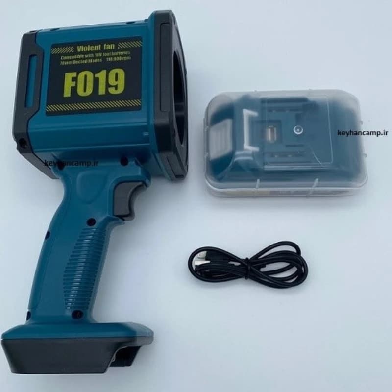 جت فن شارژی ویولت مدل Violent F019 turbu — تصویر ۲