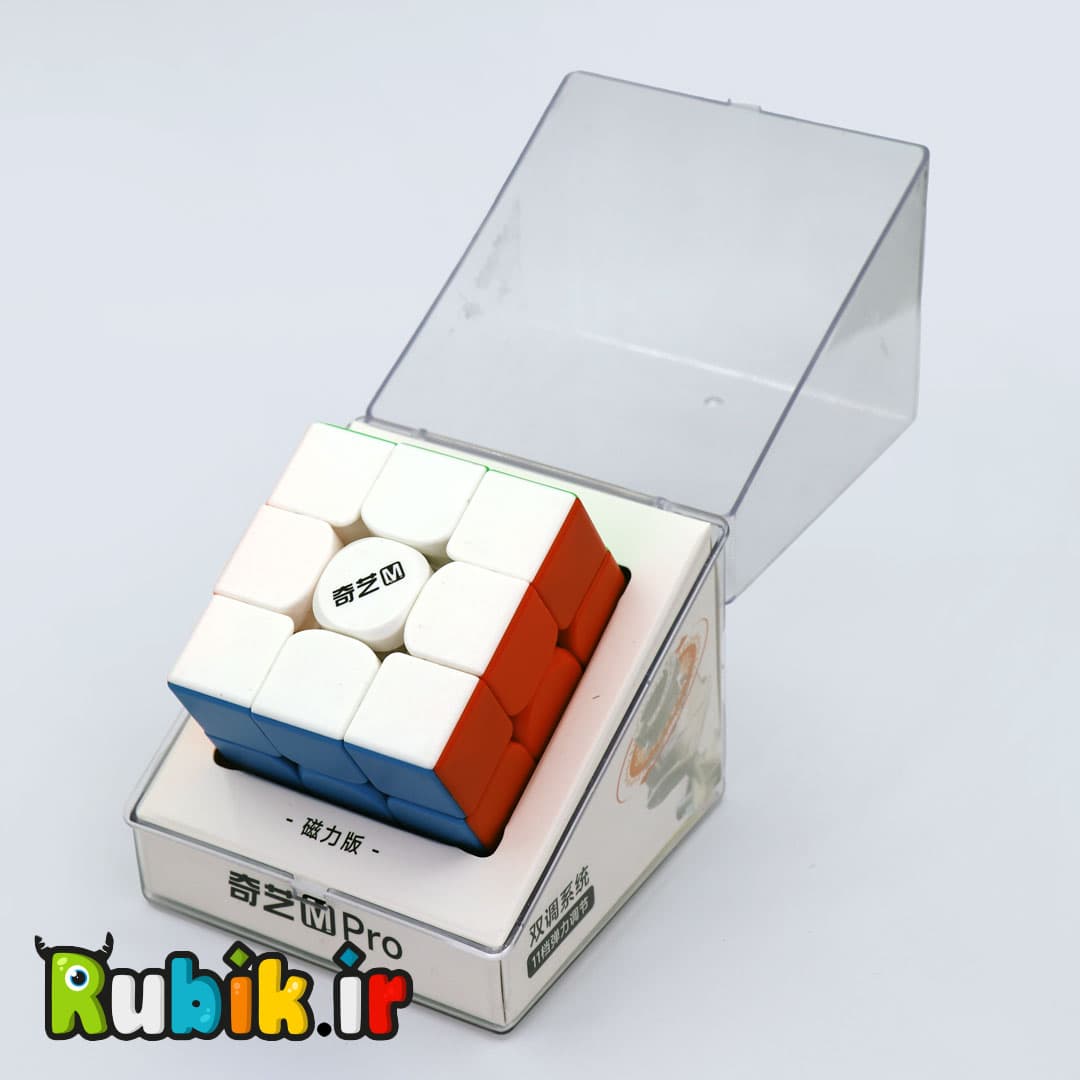 روبیک 3×3 کای وای ام پرو مگنت اسپرینگ دار باکس دار — تصویر ۶