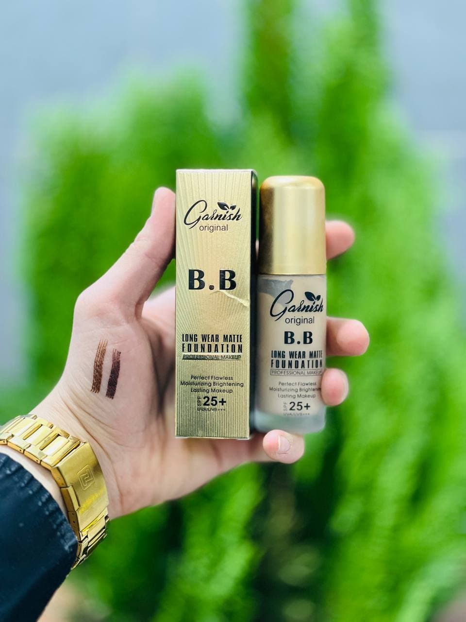کرمپودر شیشه ای BBگارنیش