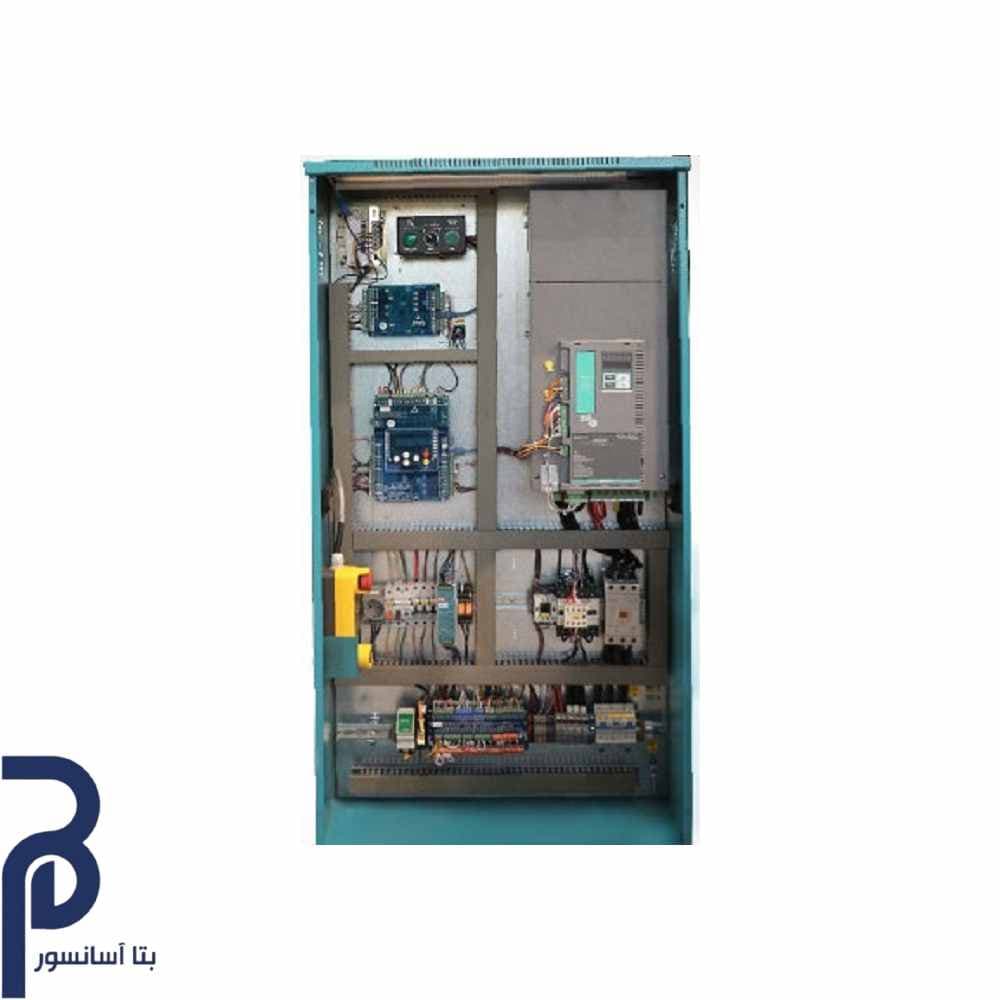 تابلو فرمان ARKEL پارالل همراه با کارکدک و LIFT SENSE و UPS و Q&Z آمپر26 ARCUBE گیربکس