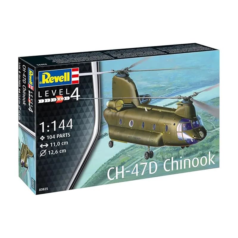 ماکت ریول مدل CH-47D Chinook کد 63825Rev