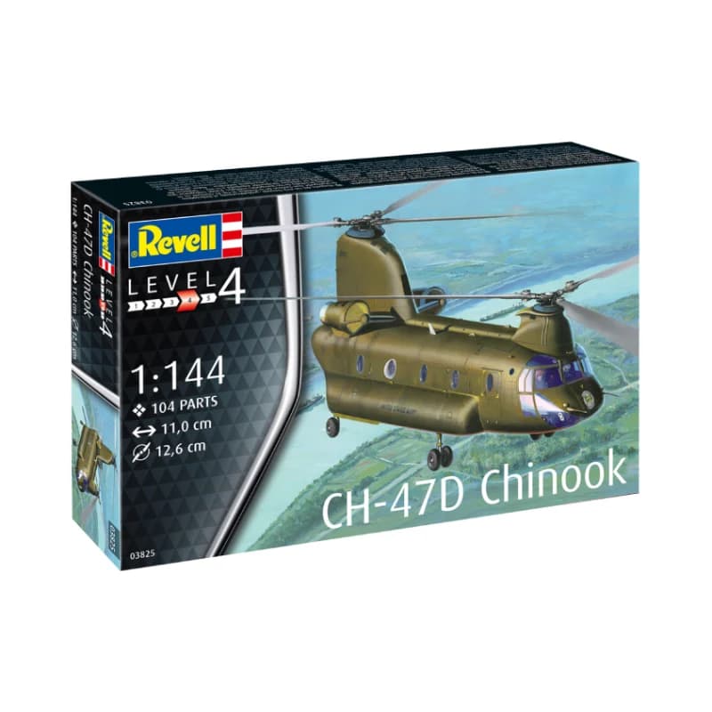 ماکت ریول مدل CH-47D Chinook کد 63825Rev — تصویر ۳
