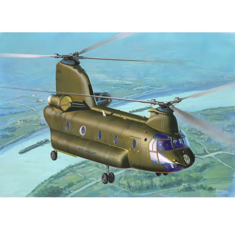 ماکت ریول مدل CH-47D Chinook کد 63825Rev — تصویر ۲