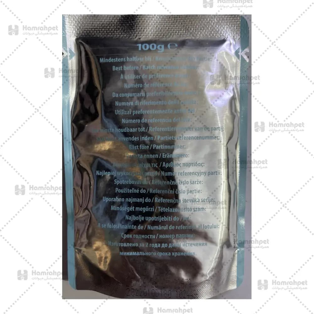 پوچ گربه کچت طعم ماهی کاد و سفره ماهی