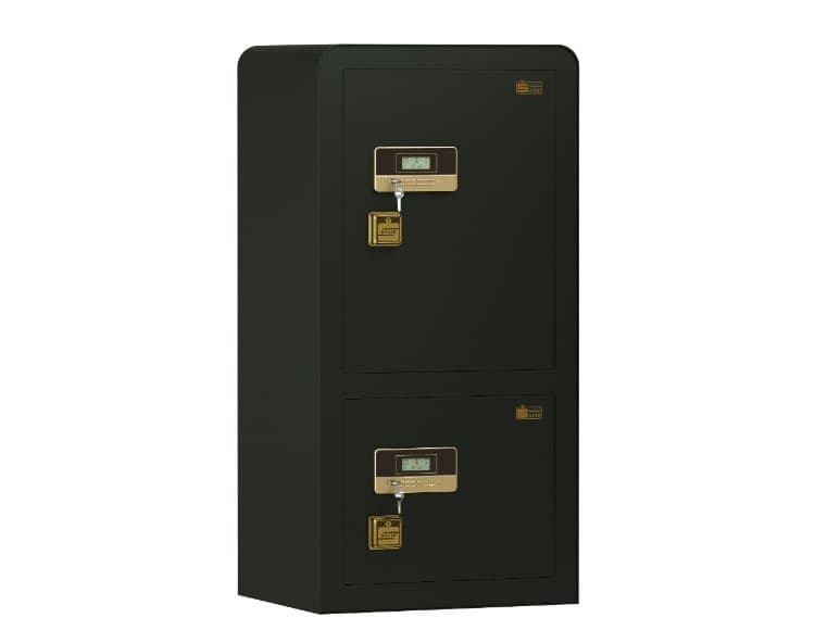 گاوصندوق دوطبقه نسوز سدید مدل 1200D-LE اثرانگشتی