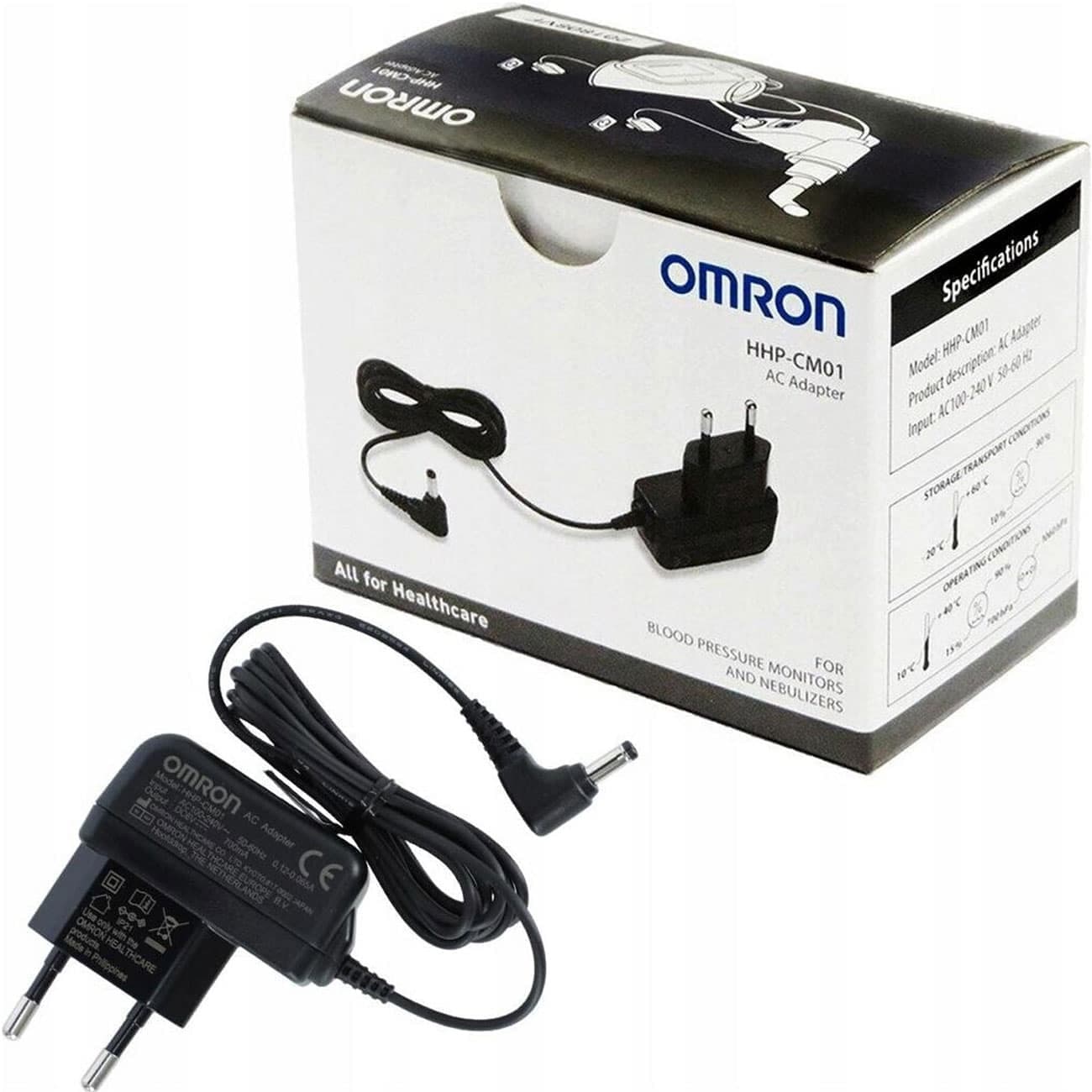 آداپتور برق فشارسنج و نبولایزر امرن Omron مدل HHP-CM01 — تصویر ۵
