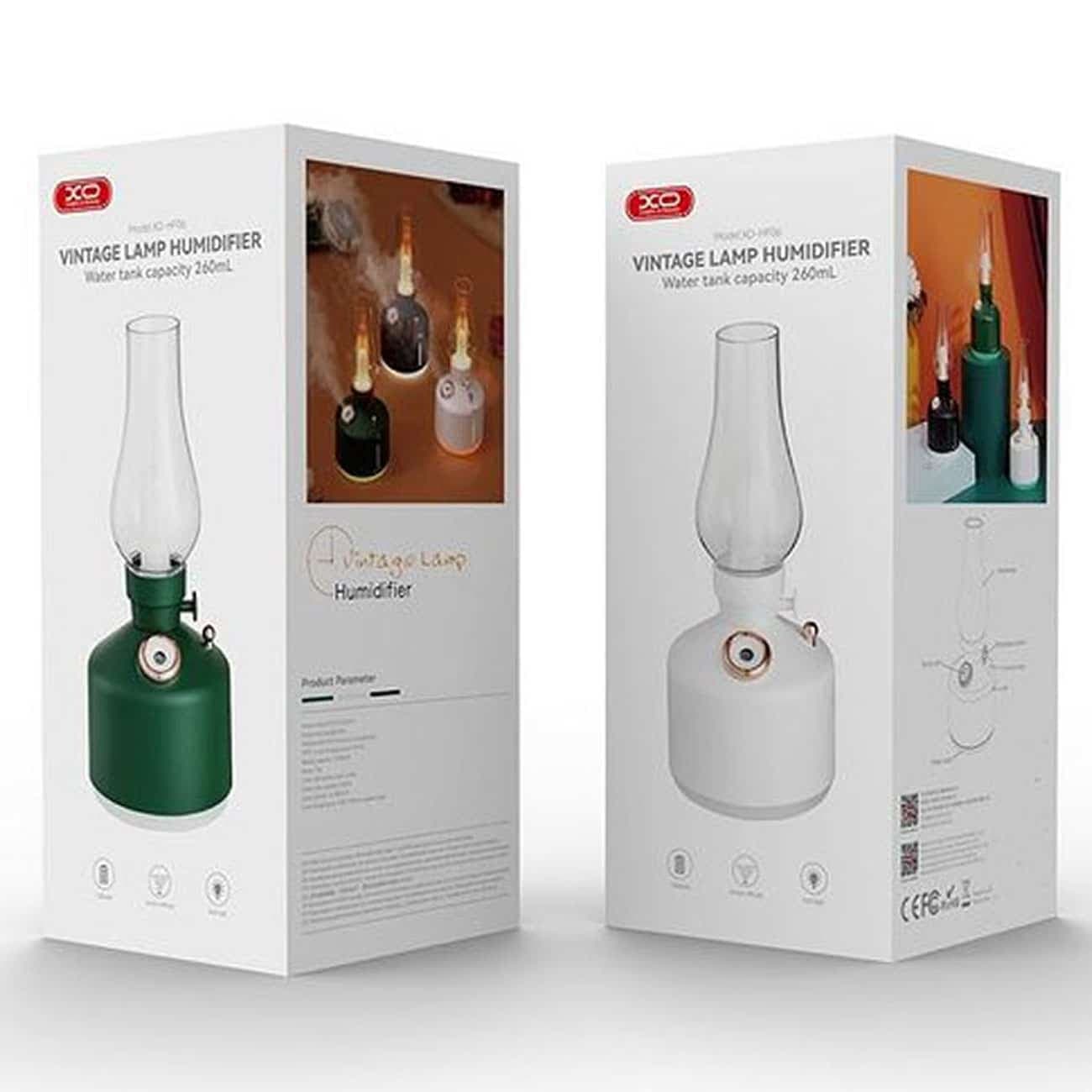 چراغ خواب رومیزی فانتزی طرح چراغ نفتی ایکس او HF06 — تصویر ۴