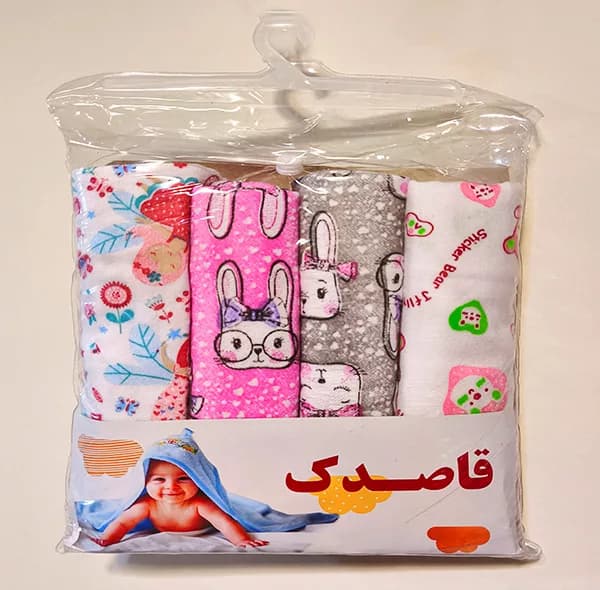 خشککن نوزاد قاصدک مدل P4 سایز 60×70 سانتیمتر مجموعه ۴ عددی — تصویر ۳