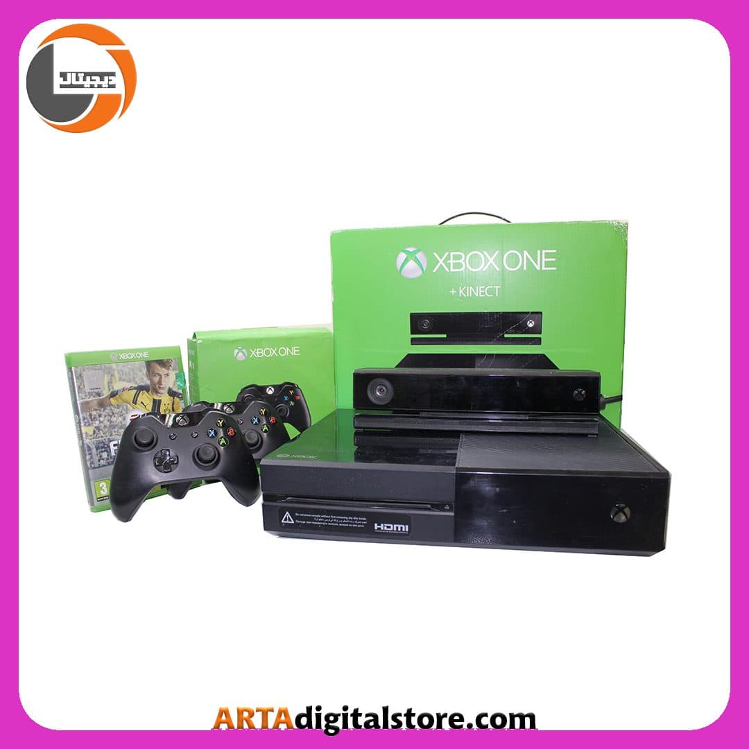 کنسول Microsoft XBOX One 500GB دو دسته به همراه پک کینکت — تصویر ۲
