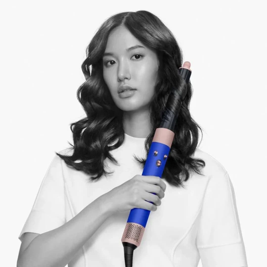 استایلر و سشوار حرفه ای دایسون مدل Dyson Airwrap HS05 multi-styler in Blue Blush — تصویر ۳