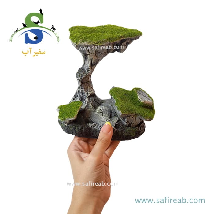 دکوری آکواریوم طرح صخره صحرایی کد F-88 — تصویر ۲